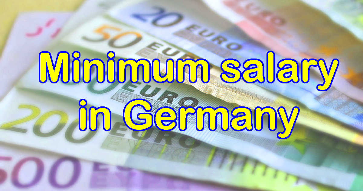 Minimum salary in Germany