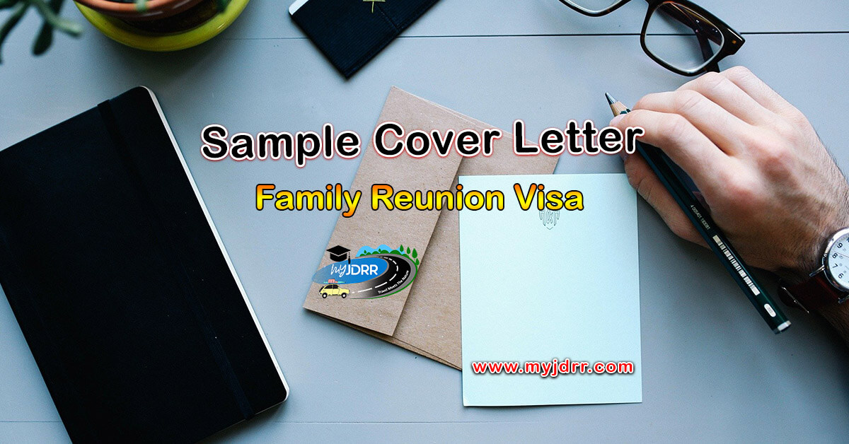 Family Reunion Visa – Sample cover letter
