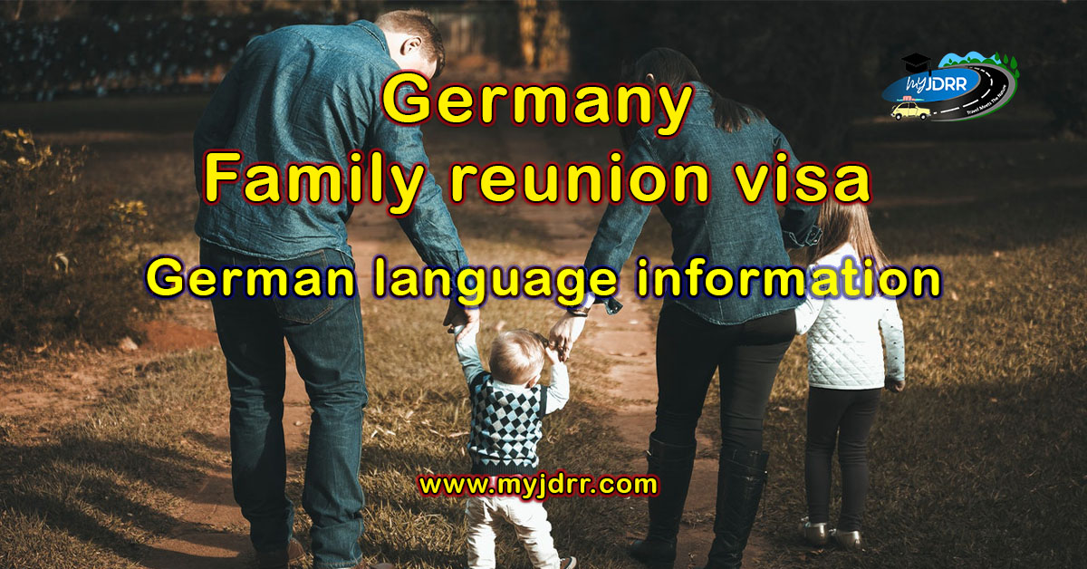 German language exceptions for family reunion visa