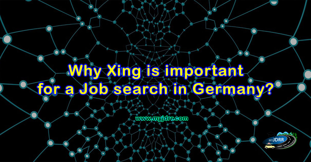 Why Xing in important for a job search in Germany