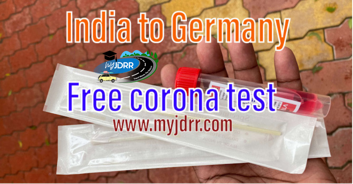 Free corona test (RT-PCR test)