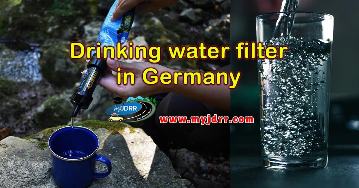 Drinking water filter in Germany